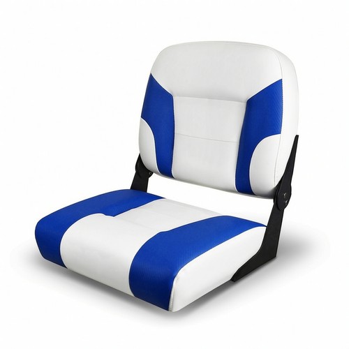 Boat seat with padded backrest - boat,