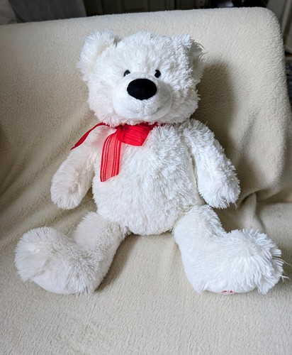 Gund soft white - teddy, bear