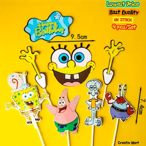 Spongebob and friends cake - and,
