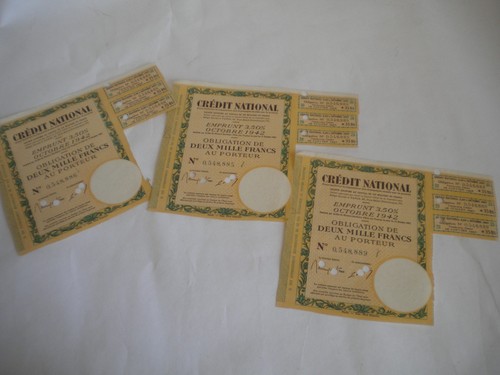 Vintage share certificate