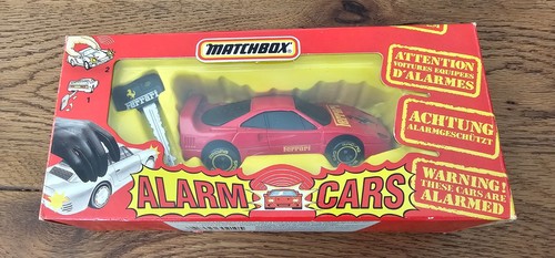 Matchbox alarm cars - matchbox, boxed