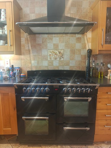 Black stoves range cooker and