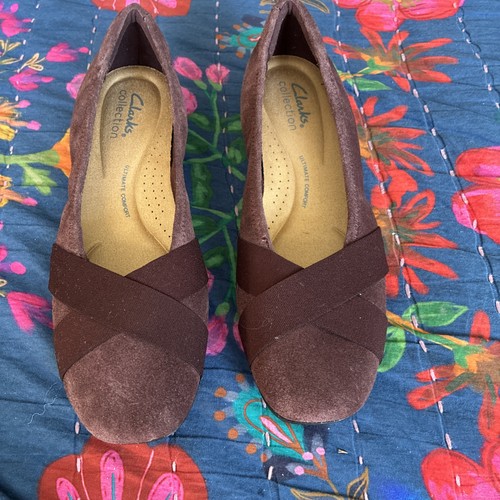 Merlot suede leather clark - suede, clark’s