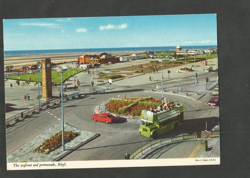 Postcard wales rhyl - postcard, seafront
