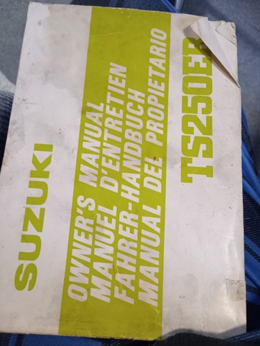 Rare genuine suzuki owners - genuine,