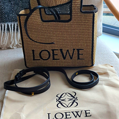 Loewe style woven straw - woven, &