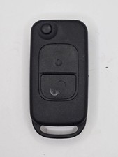 GENUINE USED MERCEDES 2 BUTTON REMOTE ALARM KEY FOB KR55 RF WITH RED LED
