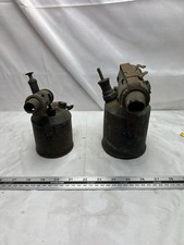 2x Vintage Brass Paraffin Blow