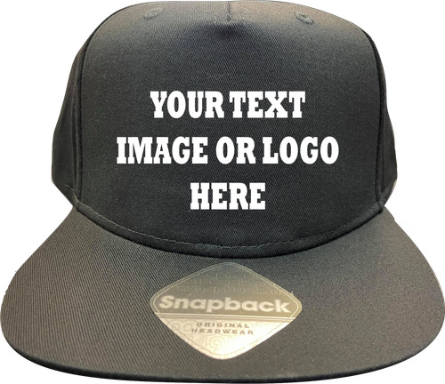 Personalised snapback caps - personalised,