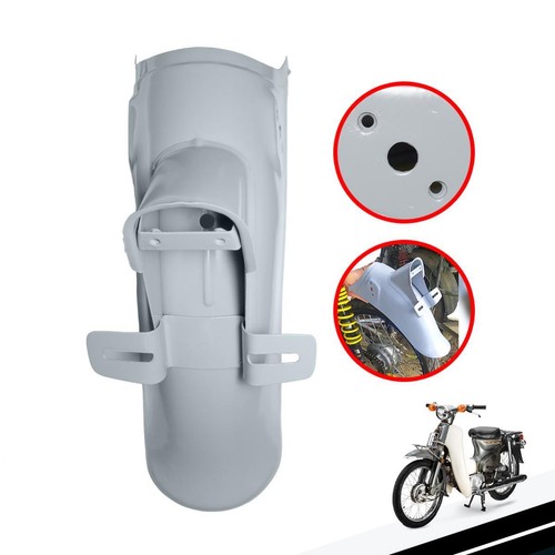 Rear fender mudguard grey step - rear,