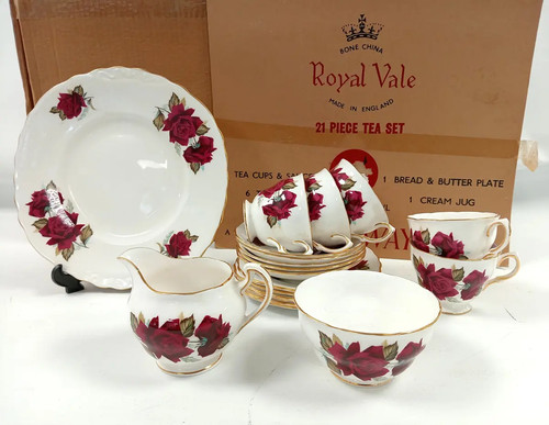 Royal vale bone china - royal, tea