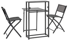 Garden Set 2 Chairs And Table Balcony Space Saving La Redoute Kavala