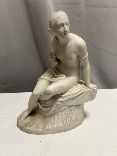 Copeland c19th parian - parian, figure