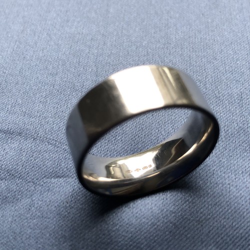 18g 8mm platinum ring - ring, /