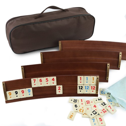 Rummikub wooden oval rummy - wooden,