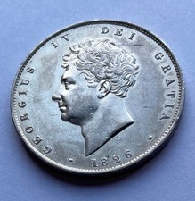 1826 George IV Silver Half