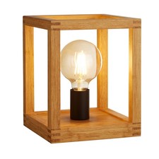 Brown Wood Cube Frame and