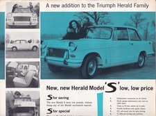 TRIUMPH HERALD MODEL "S"