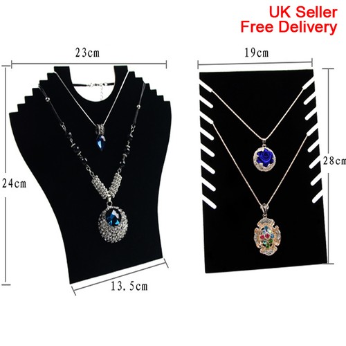 Black velvet necklace - black, pendant