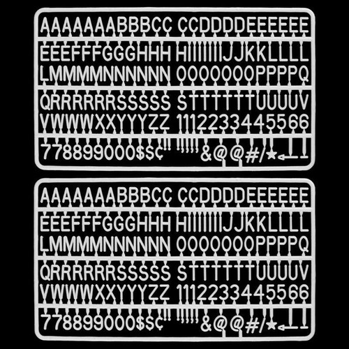 300 numbers characters for - characters,
