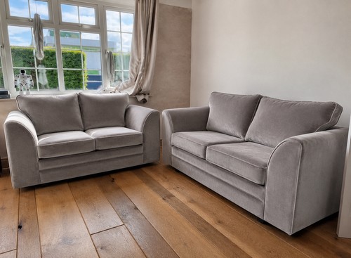 Seater grey colour plush - grey,