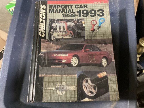 Chilton import manual 1990 - import,