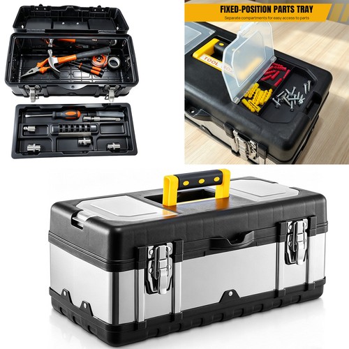 Large plastic toolboxes chest - large,