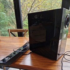 Samsung Crystal Surround Air Track Sound Bar and Subwoofer HW-E450