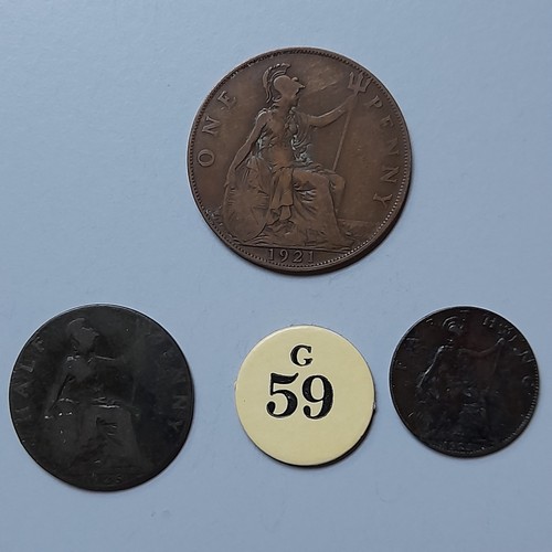 George coins penny - v,