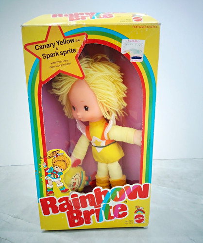 Mattel rainbow brite canary - mattel,
