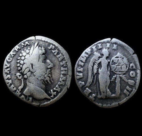 Lucius verus silver denarius - silver,