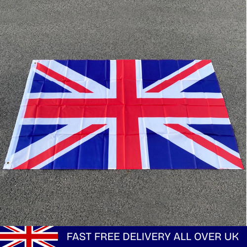Sewn union jack - sewn, 5x3ft