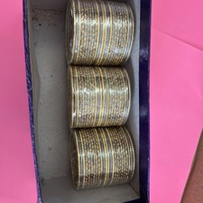 3 Sets of 24 Shiny Gold