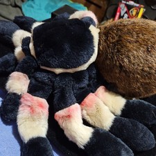 plush Wild Republic Tarantula cuddlekins Spider Soft Toy 26cm displayed only 