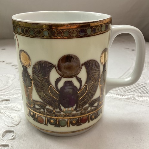 Vintage cup mug limoges egypt - vintage,