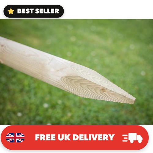 Round fence posts - round, |