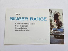 SINGER CHAMOIS GAZELLE VOGUE