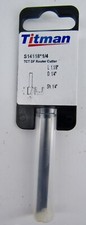 Titman 1/4" Shank TCT Double