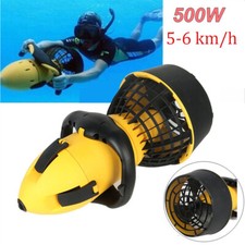 500W Electric Underwater Scooter Water Sea Dual Speed Propeller Diving Scuba Kit
