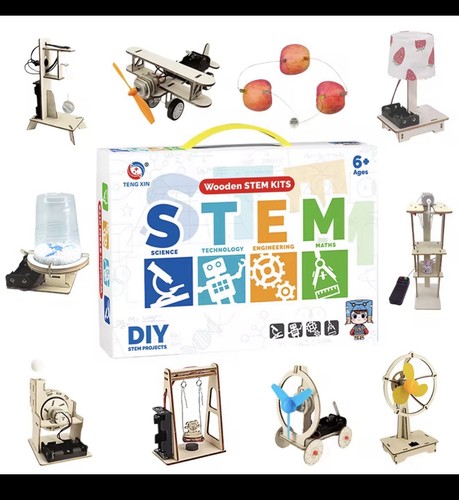 Wooden stem kits diy science - stem, kits,