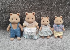 Vintage Sylvanian Families Honey Fox Family Complete Set  Sylvanian Collectables