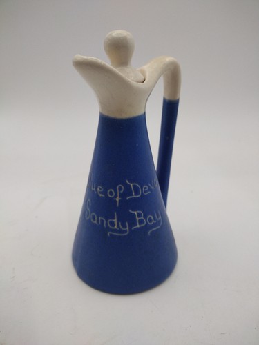 Blue devonmoor art pottery - blue,