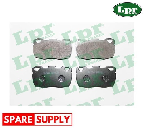 Brake pad set - pad, disc
