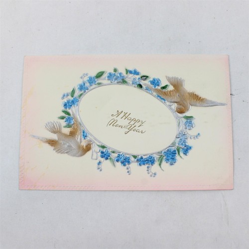 Vintage 1909 happy new - a,
