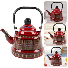  Enamel Teapot Old Fashioned