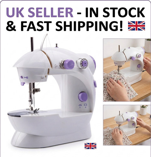 Portable mini sewing machine - sewing,