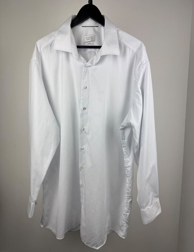 Eterna white formal shirt - white,