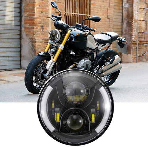 Motorcycle led headlight - 7",