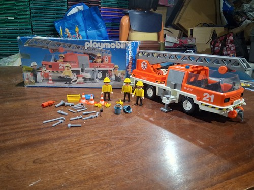 Playmobil 3781 ladder fire - playmobil,
