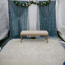 Wedding , Mehendi ￼￼, Nikkah ,Stage & Backdrops For Hire (Baby Blue)